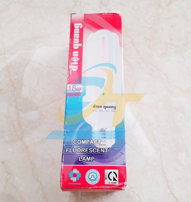 Bóng đèn compact CSN Điện Quang ĐQ-CFL-3U-T4-18W-DL ĐQ-CFL-3U-T4-18W-DL DienQuang | Giá rẻ nhất - Công Ty TNHH Thương Mại Dịch Vụ Đạt Tâm