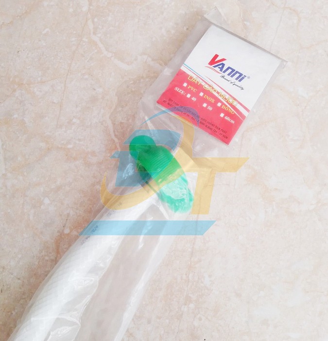 Dây cấp nước bằng nhựa DCN-13 có tai vặn 50cm  Vanni | Giá rẻ nhất - Công Ty TNHH Thương Mại Dịch Vụ Đạt Tâm