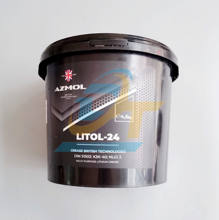 Mỡ bò chịu nhiệt Azmol LITOL-24 (Thùng 4.5kg) Litol-24 Azmol | Giá rẻ nhất - Công Ty TNHH Thương Mại Dịch Vụ Đạt Tâm