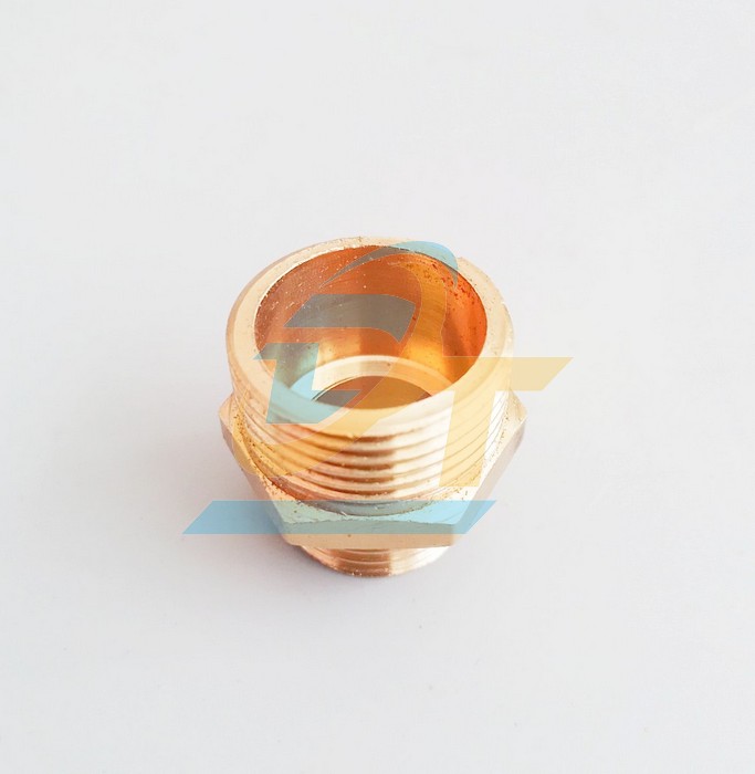 Nối 2 đầu ren ngoài đồng thau 27x21  VietNam | Giá rẻ nhất - Công Ty TNHH Thương Mại Dịch Vụ Đạt Tâm