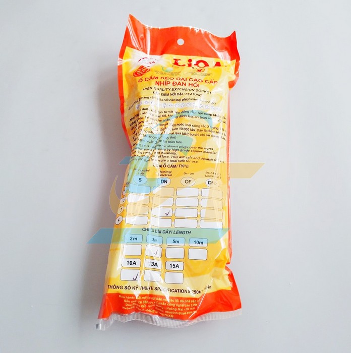 Ổ cắm 3 lỗ 3 chấu, dây dài 3m Lioa 3D32WN (Màu trắng) 3D32WN LiOA | Giá rẻ nhất - Công Ty TNHH Thương Mại Dịch Vụ Đạt Tâm