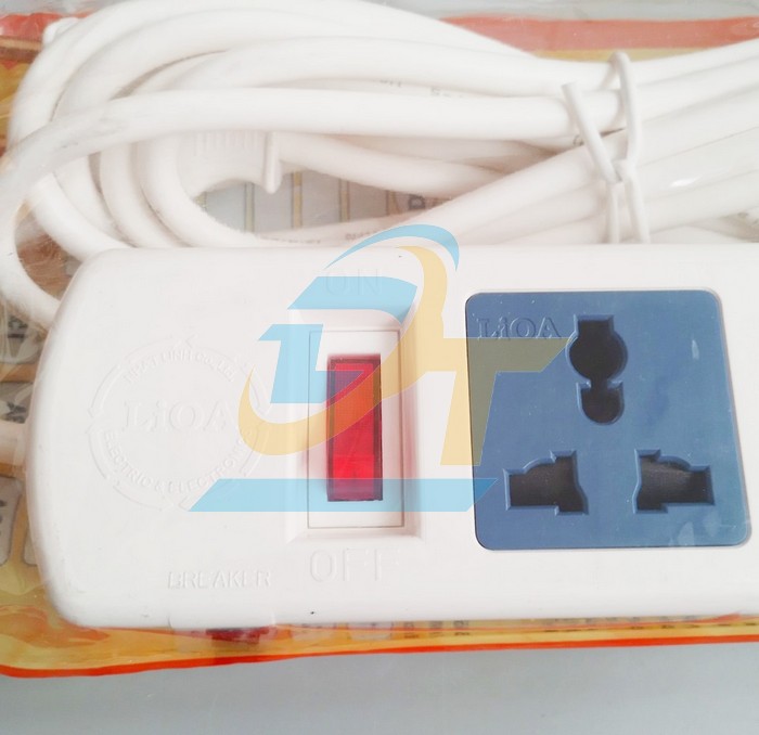 Ổ cắm 3 lỗ 3 chấu, dây dài 3m Lioa 3D32WN (Màu trắng) 3D32WN LiOA | Giá rẻ nhất - Công Ty TNHH Thương Mại Dịch Vụ Đạt Tâm