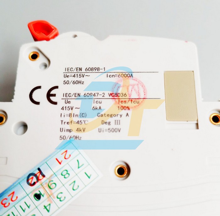 Cầu dao tự động MCB 2P-20A-6kA LS BKJ63N  LS | Giá rẻ nhất - Công Ty TNHH Thương Mại Dịch Vụ Đạt Tâm