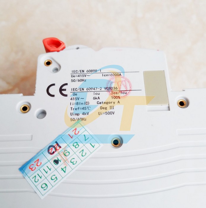 Cầu dao tự động MCB 2P-20A-6kA LS BKJ63N  LS | Giá rẻ nhất - Công Ty TNHH Thương Mại Dịch Vụ Đạt Tâm