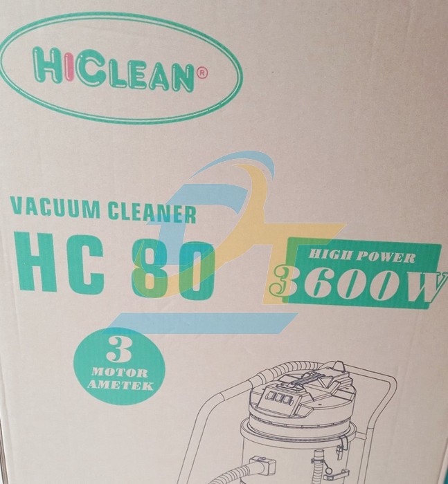 Máy hút bụi công nghiệp HiClean HC80 HC80 HiClean | Giá rẻ nhất - Công Ty TNHH Thương Mại Dịch Vụ Đạt Tâm