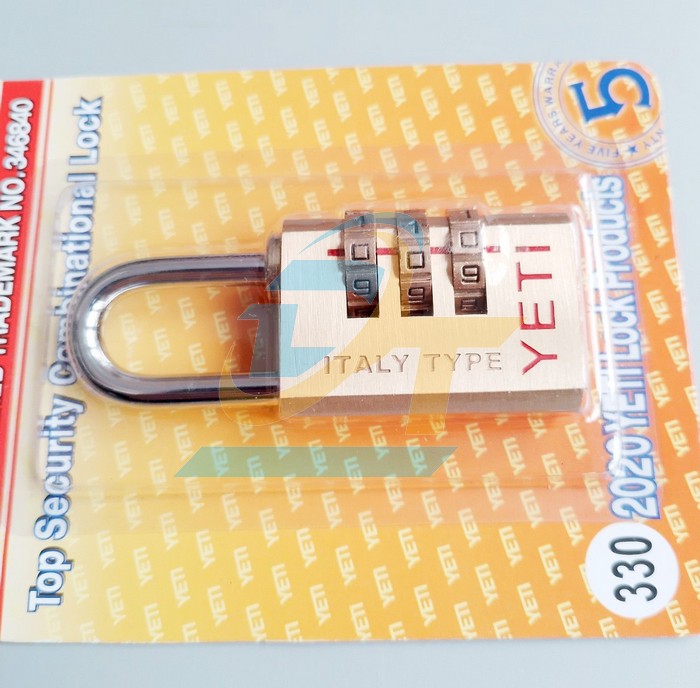 Ổ khóa số đồng thau 30mm Yeti 330  YETI-LOCK | Giá rẻ nhất - Công Ty TNHH Thương Mại Dịch Vụ Đạt Tâm