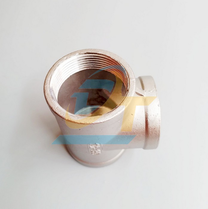 Tê ren trong inox 304 DN40 - Phi 49  VietNam | Giá rẻ nhất - Công Ty TNHH Thương Mại Dịch Vụ Đạt Tâm
