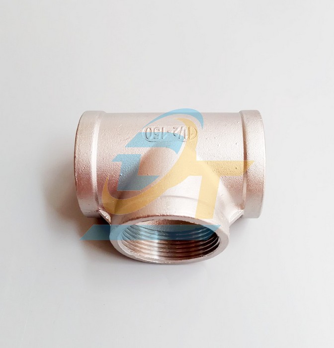Tê ren trong inox 304 DN40 - Phi 49  VietNam | Giá rẻ nhất - Công Ty TNHH Thương Mại Dịch Vụ Đạt Tâm