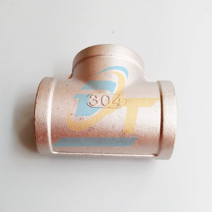 Tê ren trong inox 304 DN40 - Phi 49  VietNam | Giá rẻ nhất - Công Ty TNHH Thương Mại Dịch Vụ Đạt Tâm