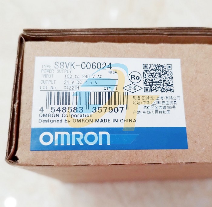 Bộ nguồn 2.5A 24VDC Omron S8VK-C06024 S8VK-C06024 Omron | Giá rẻ nhất - Công Ty TNHH Thương Mại Dịch Vụ Đạt Tâm