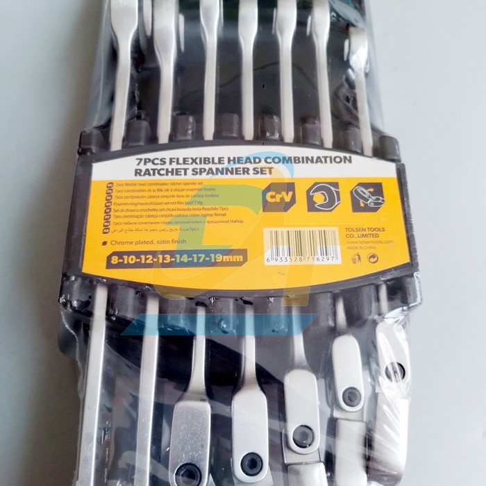 Bộ vòng miệng tự động lắc léo 7 cây Tolsen 15259 15259 Tolsen | Giá rẻ nhất - Công Ty TNHH Thương Mại Dịch Vụ Đạt Tâm