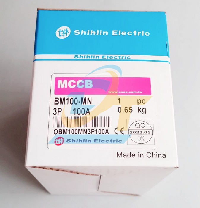 Cầu dao điện MCCB (khối) Shihlin BM100-MN 3P 100A 10kA  Shihlin | Giá rẻ nhất - Công Ty TNHH Thương Mại Dịch Vụ Đạt Tâm