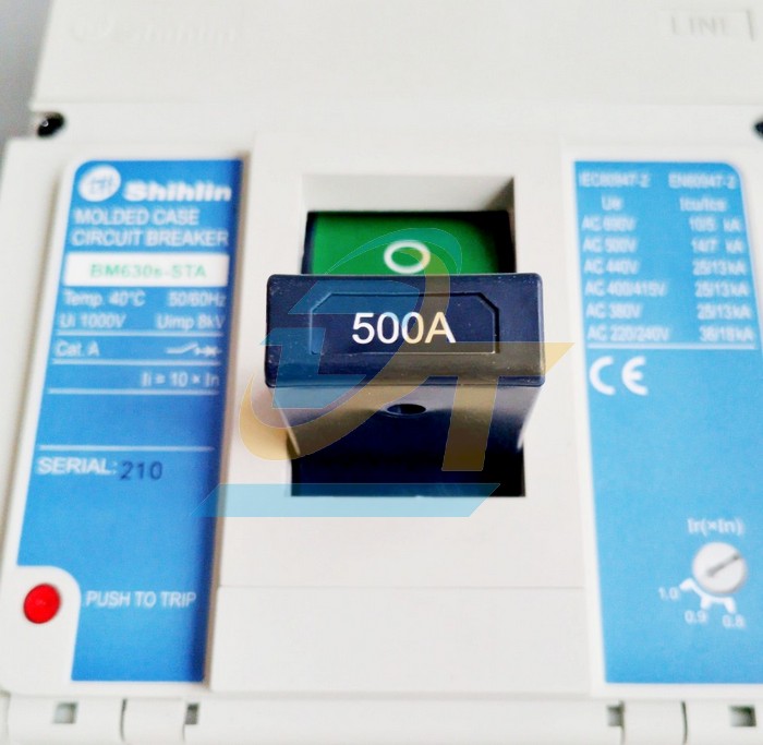 Cầu dao điện MCCB (khối) Shihlin BM630s-STA 3P 500A 25kA  Shihlin | Giá rẻ nhất - Công Ty TNHH Thương Mại Dịch Vụ Đạt Tâm