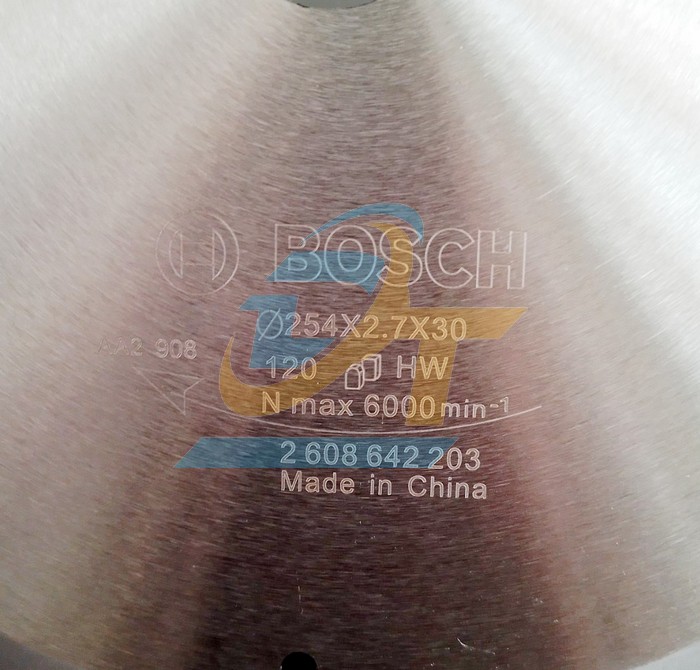Lưỡi cắt nhôm 120 răng 254x2.7x30/25mm Bosch 2608642203 2608642203 Bosch | Giá rẻ nhất - Công Ty TNHH Thương Mại Dịch Vụ Đạt Tâm