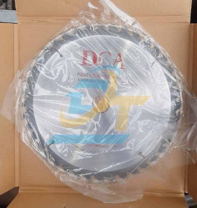 Lưỡi cưa gỗ TCT 40 răng 230×2.6×25.4×40T DCA 9x40T(ATB)  DCA | Giá rẻ nhất - Công Ty TNHH Thương Mại Dịch Vụ Đạt Tâm
