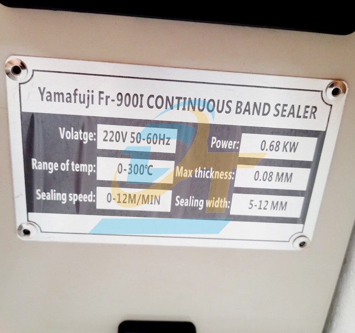 Máy hàn miệng túi liên tục Yamafuji FR900I FR900I YAMAFUJI | Giá rẻ nhất - Công Ty TNHH Thương Mại Dịch Vụ Đạt Tâm