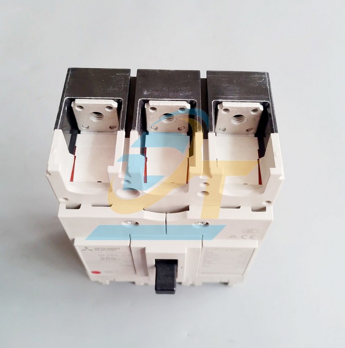 Cầu dao điện MCCB (khối) Mitsubishi NF250-CV 3P 250A 25kA  MITSUBISHI | Giá rẻ nhất - Công Ty TNHH Thương Mại Dịch Vụ Đạt Tâm