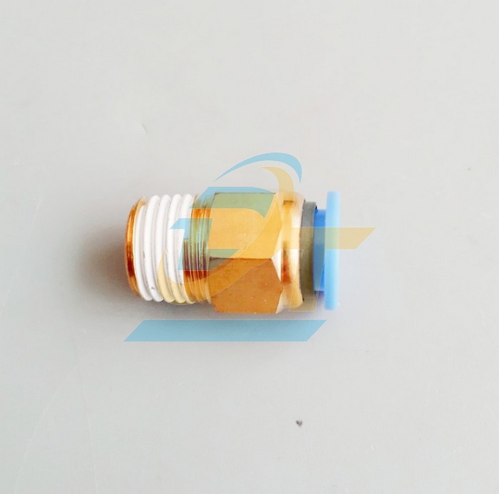 Đầu nối hơi thẳng ren ngoài 13 ống 8 Easun EPC8-02  EASUN | Giá rẻ nhất - Công Ty TNHH Thương Mại Dịch Vụ Đạt Tâm