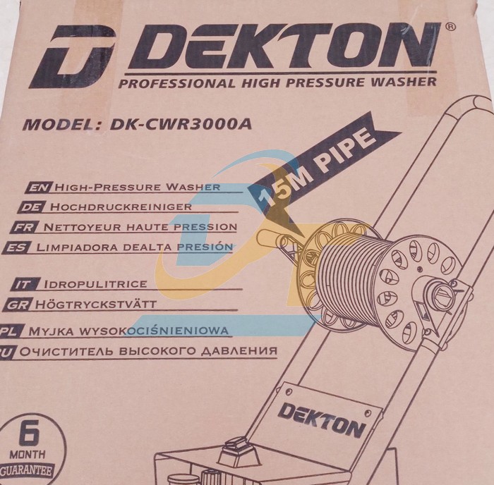 Máy xịt rửa 3000W Dekton DK-CWR-3000A DK-CWR-3000A DEKTON | Giá rẻ nhất - Công Ty TNHH Thương Mại Dịch Vụ Đạt Tâm