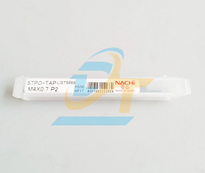 Mũi taro thẳng List 6868 Nachi STPO M4x0.7 P2  Nachi | Giá rẻ nhất - Công Ty TNHH Thương Mại Dịch Vụ Đạt Tâm