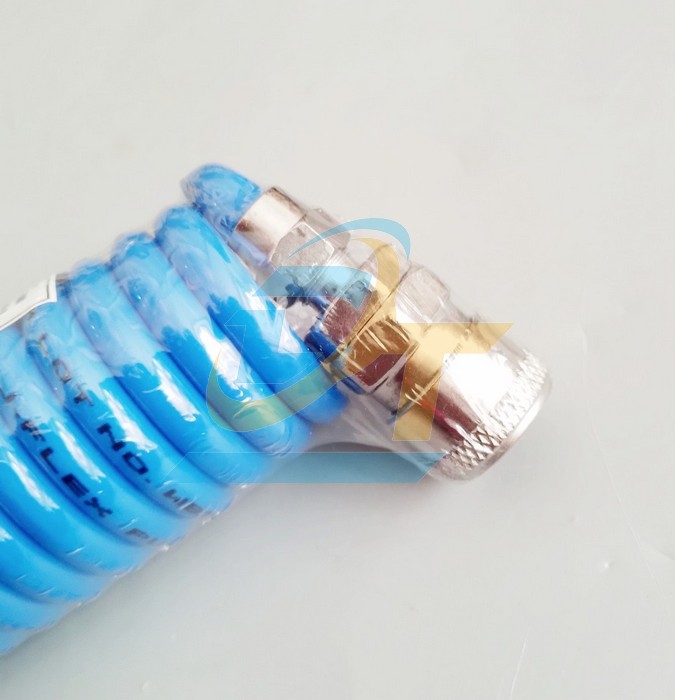Dây hơi PU xoắn Jisan 3 mét 8x5mm  Jisan | Giá rẻ nhất - Công Ty TNHH Thương Mại Dịch Vụ Đạt Tâm
