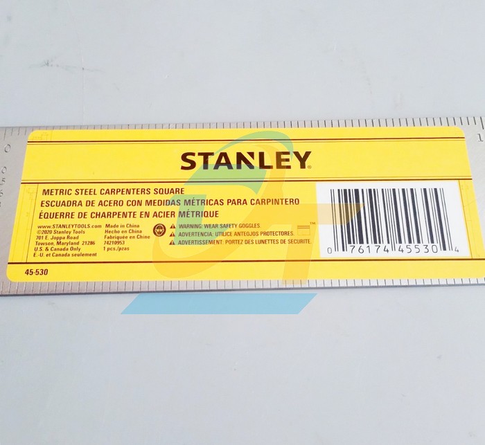 Thước ke góc vuông 600x400mm Stanley 45-530 45-530 Stanley | Giá rẻ nhất - Công Ty TNHH Thương Mại Dịch Vụ Đạt Tâm