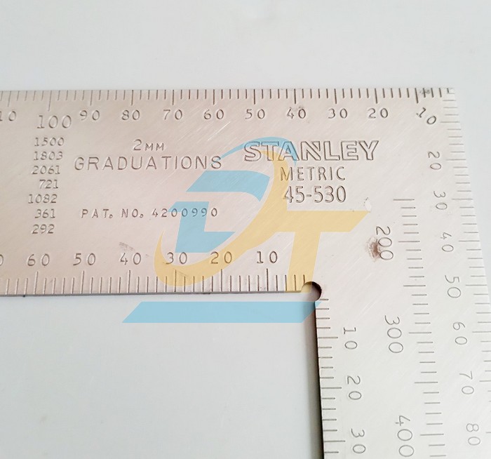 Thước ke góc vuông 600x400mm Stanley 45-530 45-530 Stanley | Giá rẻ nhất - Công Ty TNHH Thương Mại Dịch Vụ Đạt Tâm