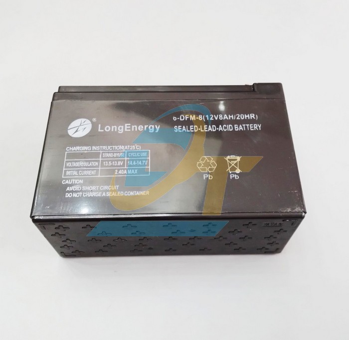 Ắc quy khô dùng cho bình phun thuốc trừ sâu 12V 8Ah LongEnergy 6-DFM-8  LongEnergy | Giá rẻ nhất - Công Ty TNHH Thương Mại Dịch Vụ Đạt Tâm