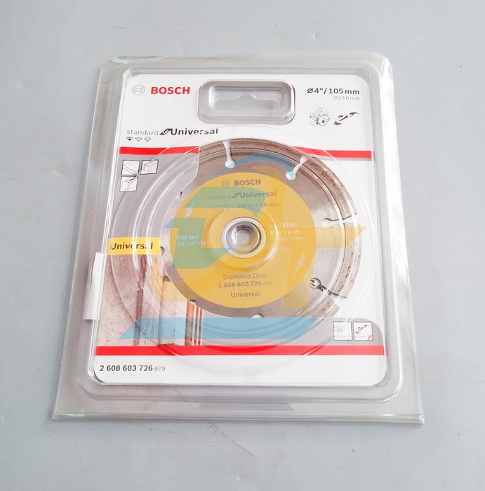 Đĩa cắt kim cương 105x20/16x1.9mm Bosch 2608603726 2608603726 Bosch | Giá rẻ nhất - Công Ty TNHH Thương Mại Dịch Vụ Đạt Tâm