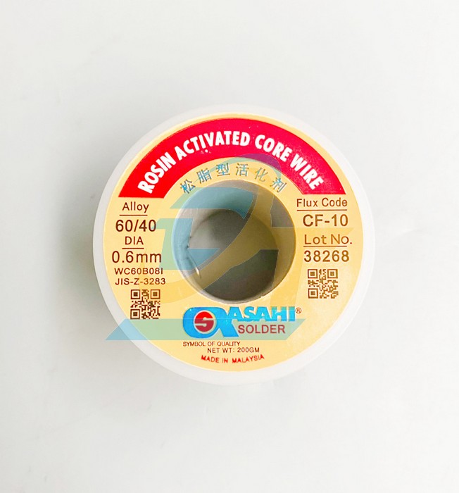 Thiếc hàn Asahi 60% 0.6mm 200gr  ASAHI-SOLDER | Giá rẻ nhất - Công Ty TNHH Thương Mại Dịch Vụ Đạt Tâm