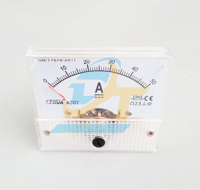 Ampe kế cơ 85C1 HUA DC 50A  HUA | Giá rẻ nhất - Công Ty TNHH Thương Mại Dịch Vụ Đạt Tâm