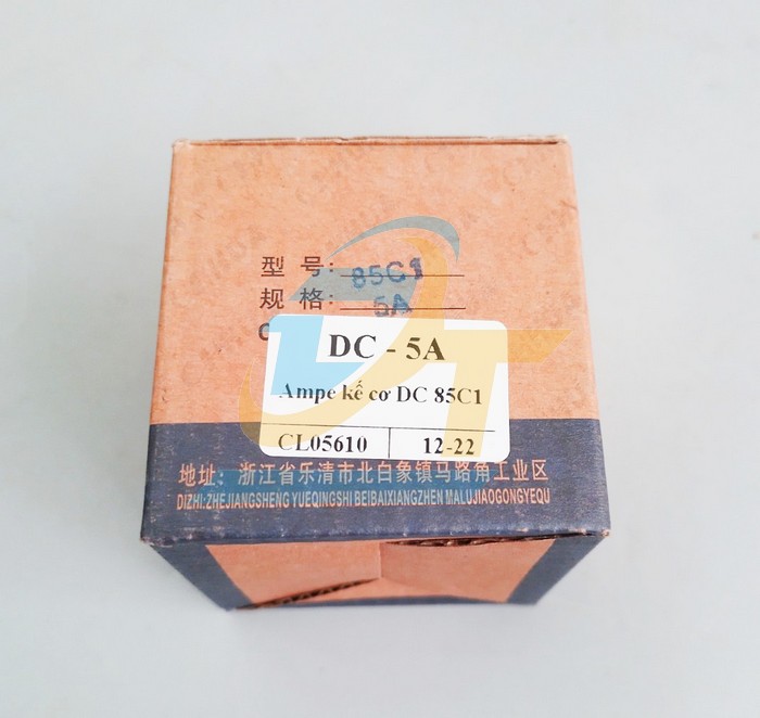 Ampe kế cơ 85C1 HUA DC 5A  VietNam | Giá rẻ nhất - Công Ty TNHH Thương Mại Dịch Vụ Đạt Tâm