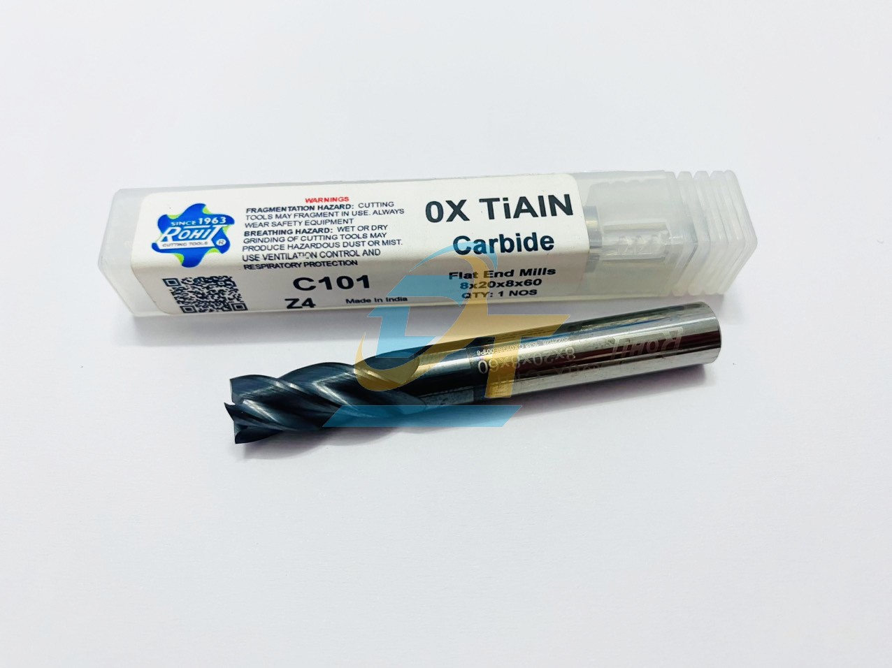 Dao Phay Ngón 8x20x8x60 ROHIT C101 C101 ROHIT | Giá rẻ nhất - Công Ty TNHH Thương Mại Dịch Vụ Đạt Tâm