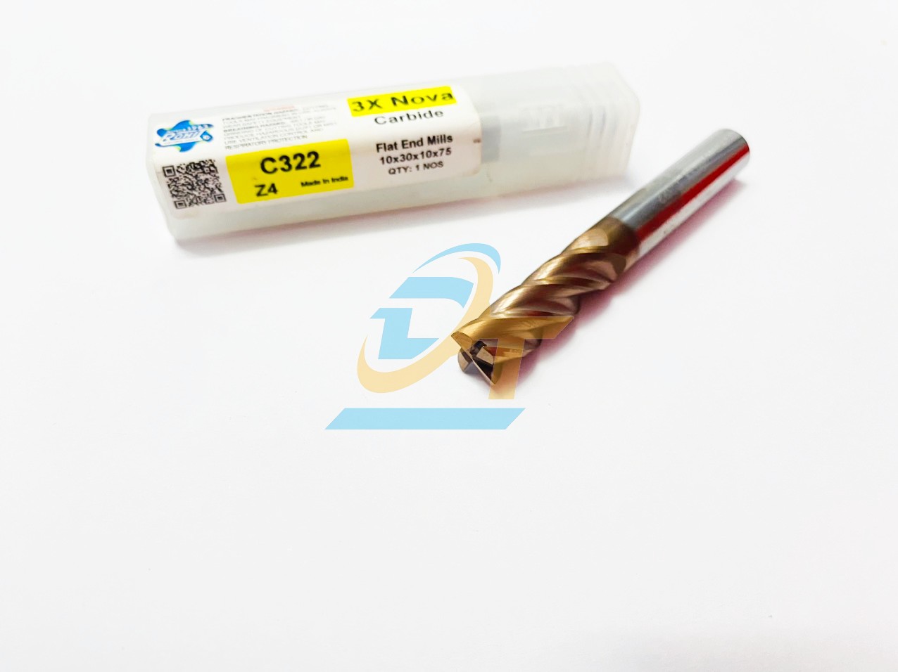 Dao Phay Ngón 3x Nova 10x30x10x75 ROHIT C322 C322 ROHIT | Giá rẻ nhất - Công Ty TNHH Thương Mại Dịch Vụ Đạt Tâm