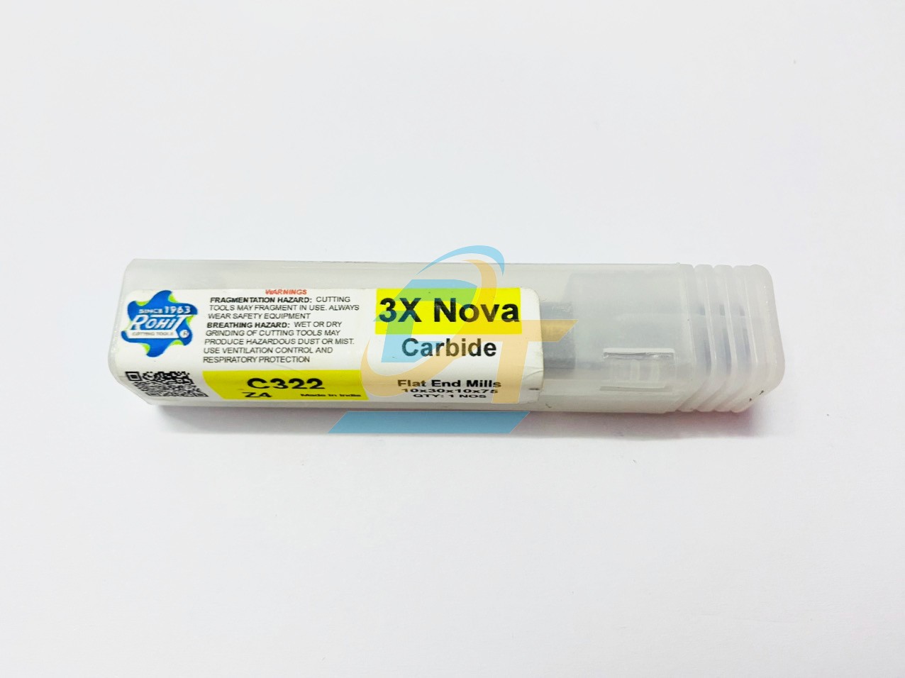 Dao Phay Ngón 3x Nova 10x30x10x75 ROHIT C322 C322 ROHIT | Giá rẻ nhất - Công Ty TNHH Thương Mại Dịch Vụ Đạt Tâm