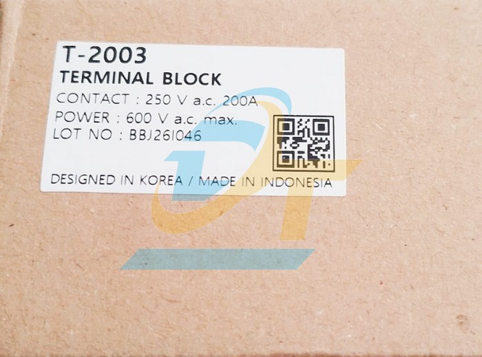 Domino khối 3P 200A Hanyoung HYT-2003 HYT-2003 Hanyoung | Giá rẻ nhất - Công Ty TNHH Thương Mại Dịch Vụ Đạt Tâm