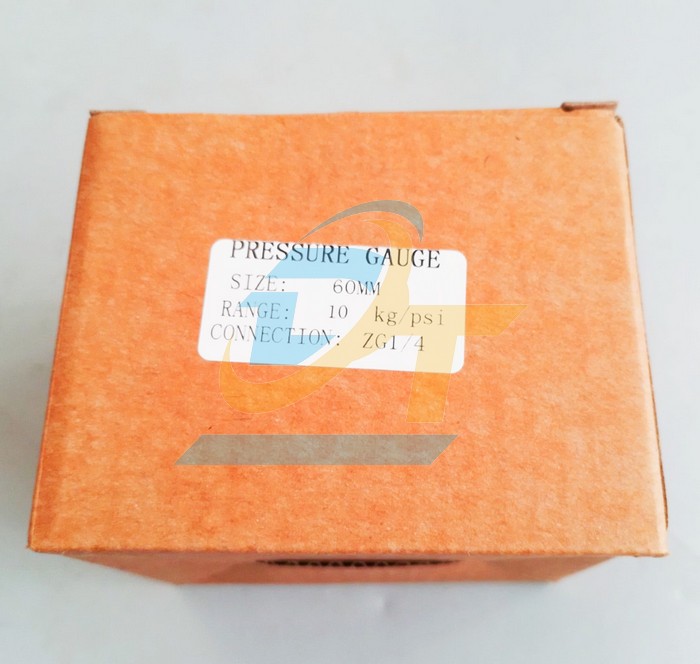 Đồng hồ đo áp suất 60mm 0-10kgf/cm2 (Chân sau ren 13mm)  KK-GAUGES | Giá rẻ nhất - Công Ty TNHH Thương Mại Dịch Vụ Đạt Tâm