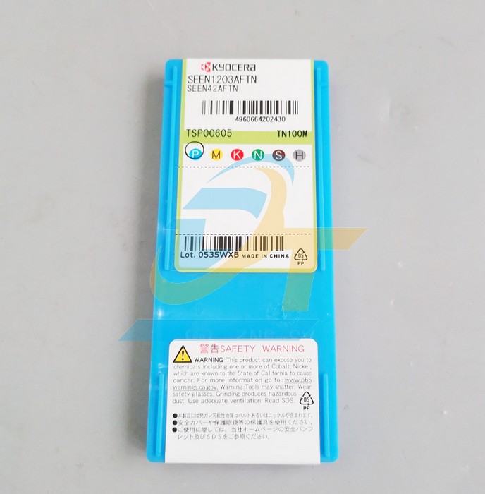 Mảnh dao phay Kyocera SEEN1203AFTN-TN100M  KYOCERA | Giá rẻ nhất - Công Ty TNHH Thương Mại Dịch Vụ Đạt Tâm
