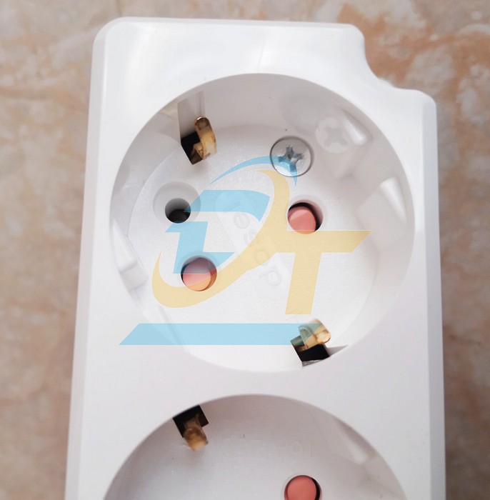 Ổ cắm điện 3 lỗ Dosel DC1212 DC1212 DOSEL | Giá rẻ nhất - Công Ty TNHH Thương Mại Dịch Vụ Đạt Tâm