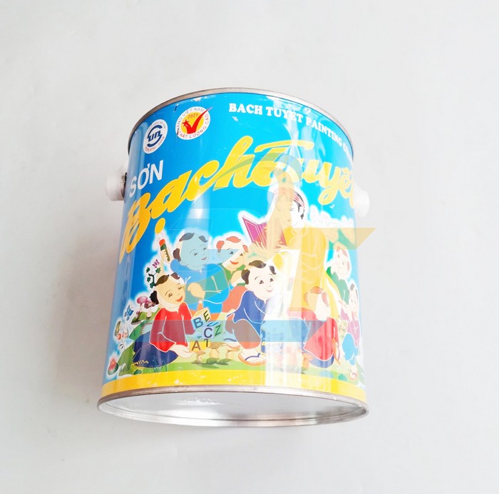 Sơn Alkyd (bóng) Bạch Tuyết 2.8kg - Màu đen 200  BachTuyet | Giá rẻ nhất - Công Ty TNHH Thương Mại Dịch Vụ Đạt Tâm
