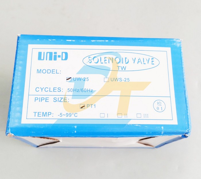Van điện từ 220V phi 34 UNI-D UW-25  UNI-D | Giá rẻ nhất - Công Ty TNHH Thương Mại Dịch Vụ Đạt Tâm