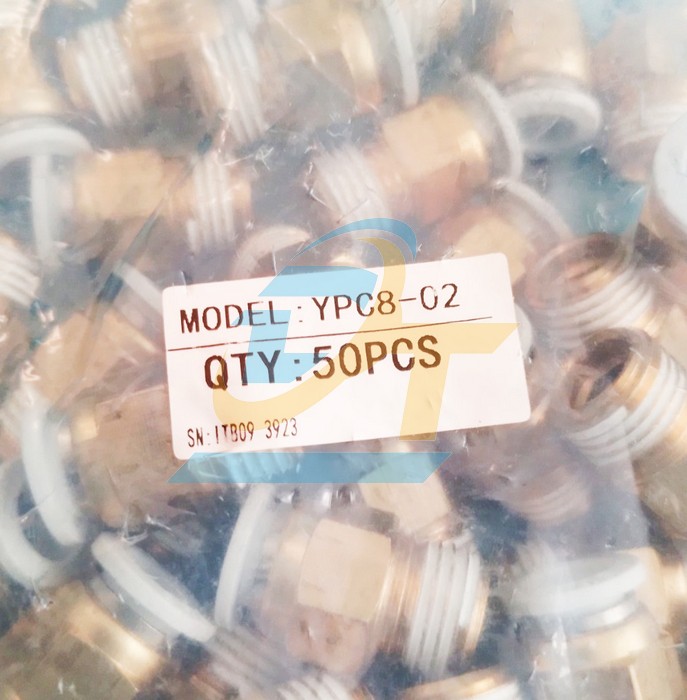 Đầu nối hơi thẳng ren ngoài 13 ống 8 STNC YPC8-02  STNC | Giá rẻ nhất - Công Ty TNHH Thương Mại Dịch Vụ Đạt Tâm