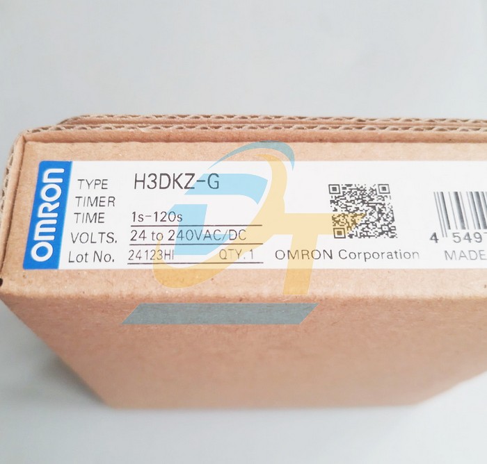 Relay thời gian AC/DC 24-240V Omron H3DKZ-G H3DKZ-G Omron | Giá rẻ nhất - Công Ty TNHH Thương Mại Dịch Vụ Đạt Tâm