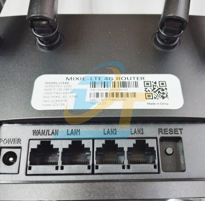 Router Wifi (4 Cổng Lan, 4 Antenna Wifi, 32 user) 4G MIXIE-LTE II  MIXIE-LTE | Giá rẻ nhất - Công Ty TNHH Thương Mại Dịch Vụ Đạt Tâm