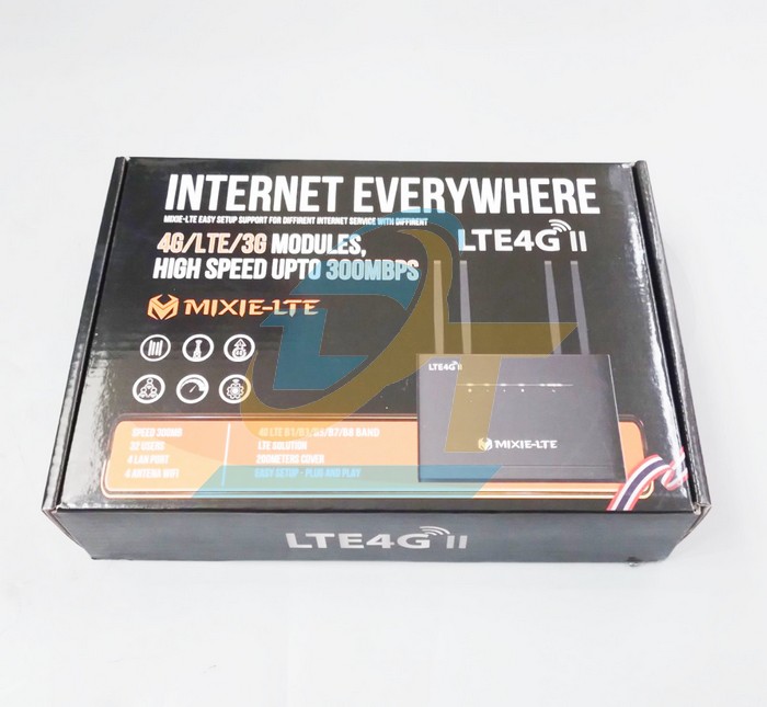 Router Wifi (4 Cổng Lan, 4 Antenna Wifi, 32 user) 4G MIXIE-LTE II  MIXIE-LTE | Giá rẻ nhất - Công Ty TNHH Thương Mại Dịch Vụ Đạt Tâm