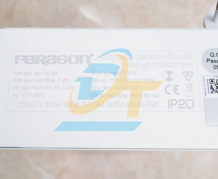 Đèn sạc khẩn cấp Paragon PEMD21SW  Paragon | Giá rẻ nhất - Công Ty TNHH Thương Mại Dịch Vụ Đạt Tâm