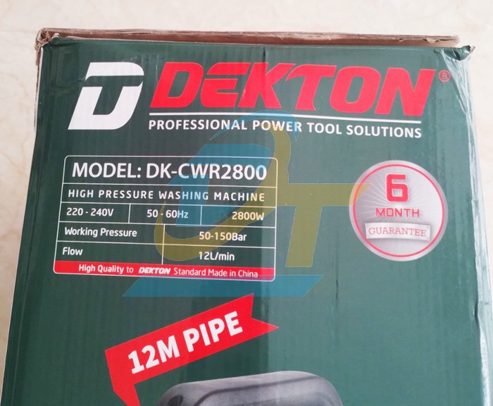 Máy xịt rửa xe chỉnh áp 2800W Dekton DK-CWR2800  DEKTON | Giá rẻ nhất - Công Ty TNHH Thương Mại Dịch Vụ Đạt Tâm