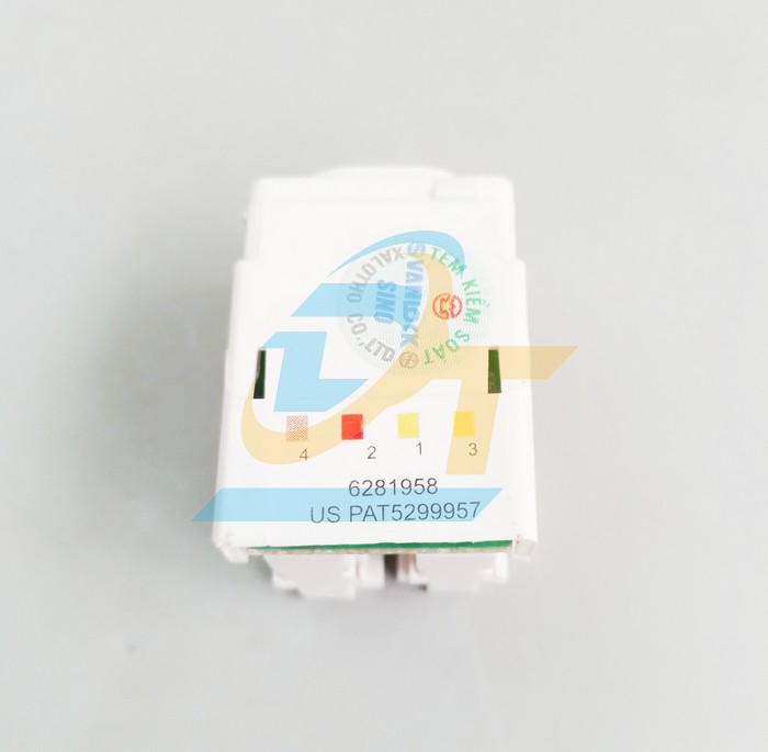 Ổ cắm điện thoại 4 dây RJ11 Sino S30RJ40  Sino | Giá rẻ nhất - Công Ty TNHH Thương Mại Dịch Vụ Đạt Tâm