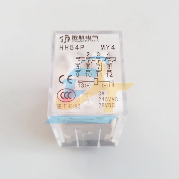 Relay trung gian 14 chân 3A 220V China MY4N  China | Giá rẻ nhất - Công Ty TNHH Thương Mại Dịch Vụ Đạt Tâm