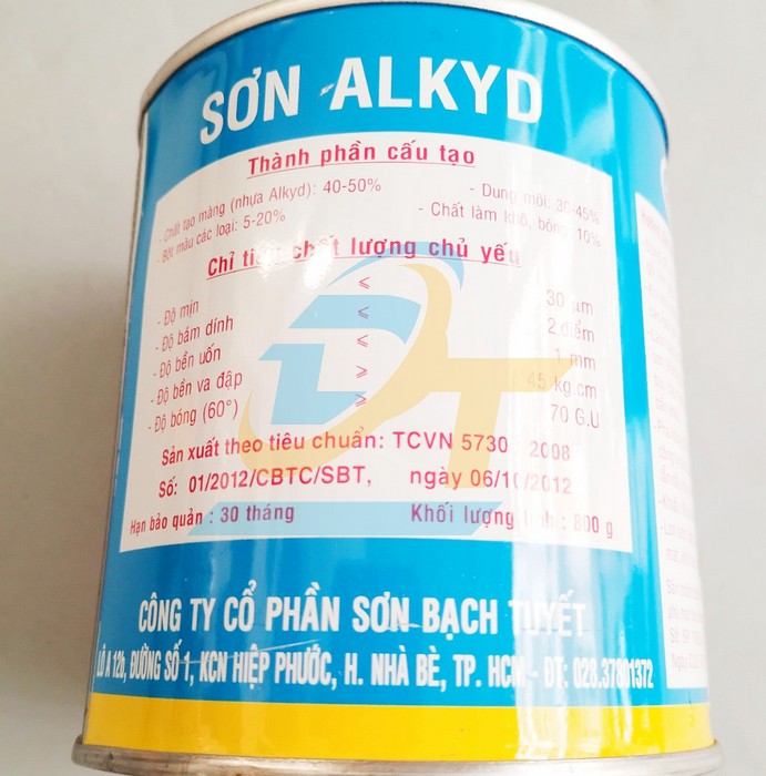 Sơn Alkyd (bóng) Bạch Tuyết 0.8kg - Màu đen 200  BachTuyet | Giá rẻ nhất - Công Ty TNHH Thương Mại Dịch Vụ Đạt Tâm